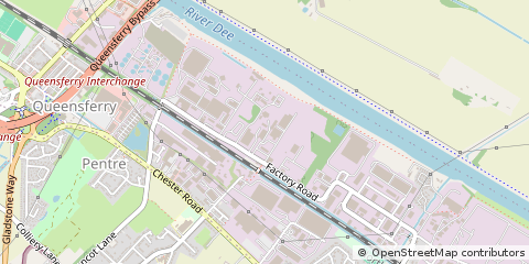 Map of Deeside