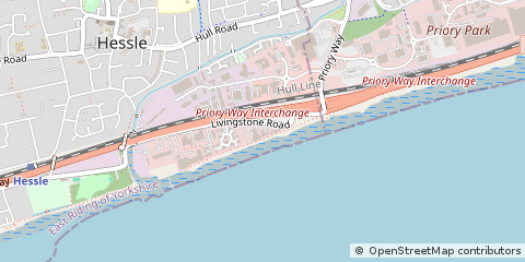 Map of Hessle, East Yorkshire