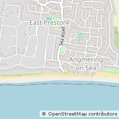 Map of Littlehampton, West Sussex