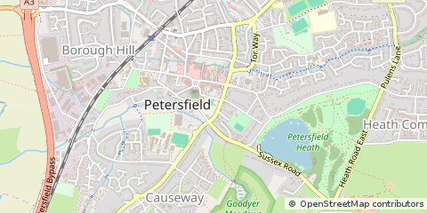 Map of Petersfield