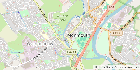 Map of Monmouth