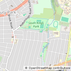 Map of Seven Kings, Ilford