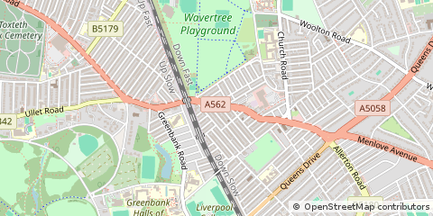 Map of Liverpool
