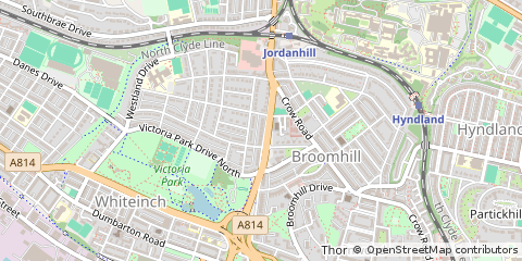 Map of Lanarkshire