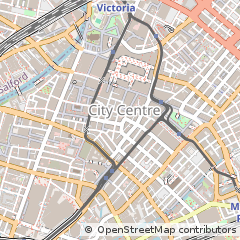 Map of Manchester, Greater Manchester