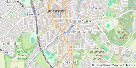 Map of Lancaster
