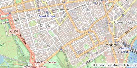 Map of London, Andover