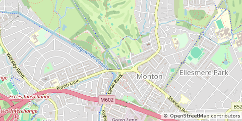 Map of Manchester