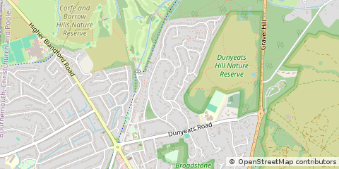 Map of Broadstone