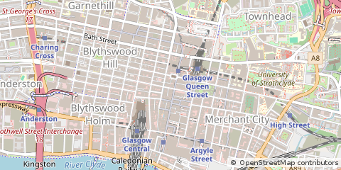 Map of Glasgow