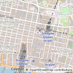 Map of Glasgow
