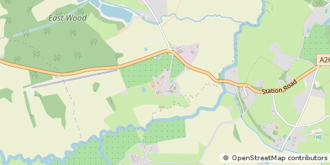 Map of Cranbrook