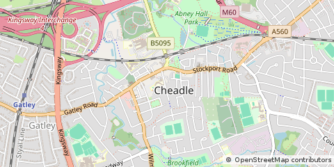 Map of Cheadle