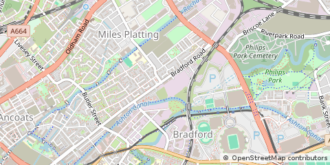 Map of Manchester