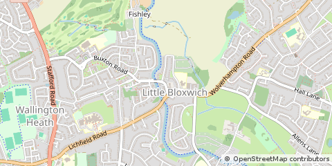 Map of Walsall