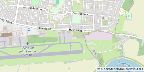 Map of Liverpool, Merseyside