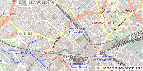 Map of Birmingham