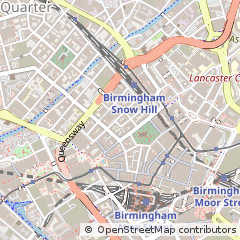 Map of Birmingham