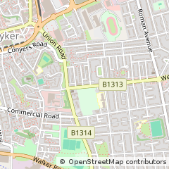 Map of Newcastle Upon Tyne