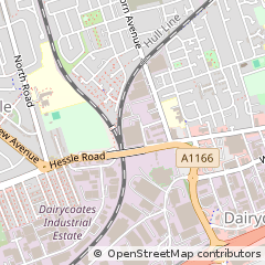 Map of Hull, East Yorkshire