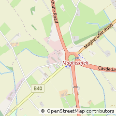 Map of Magherafelt