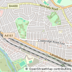 Map of Cardiff, Hants