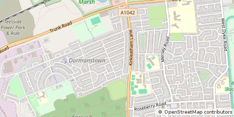 Map of Redcar