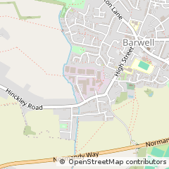 Map of Leicester, Leicestershire