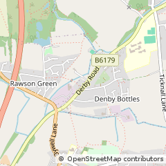 Map of Derby, Derbyshire