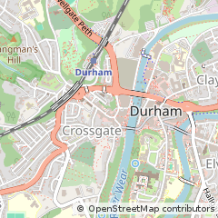 Map of Durham