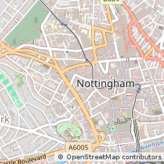 Map of Nottingham