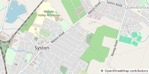 Map of Leicestershire