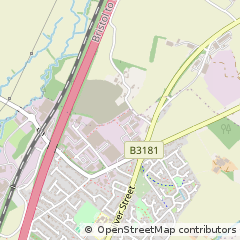 Map of Cullompton, Devon