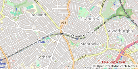 Map of Bristol
