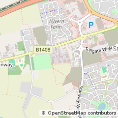 Map of Colchester, Essex