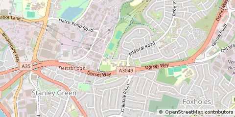 Map of Poole