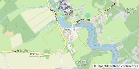Map of Brockenhurst