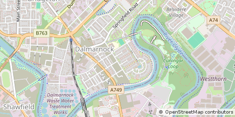 Map of Glasgow