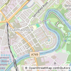 Map of Glasgow