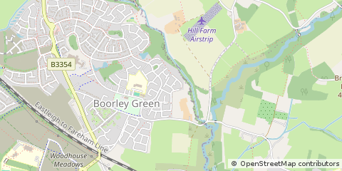 Map of Southampton, Hampshire