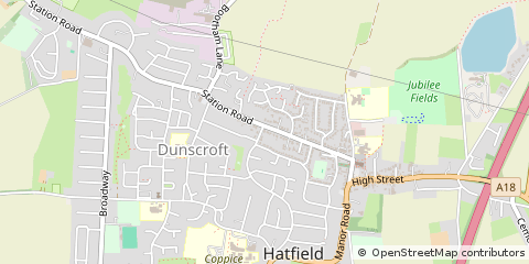 Map of Doncaster, South Yorkshire