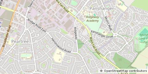 Map of Welwyn Garden City