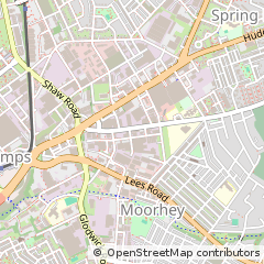 Map of Oldham
