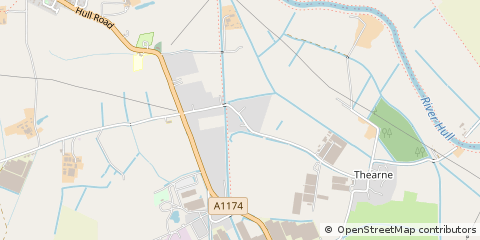 Map of Hull