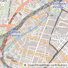 Map of Manchester