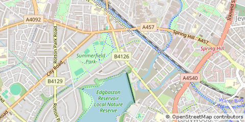 Map of Birmingham