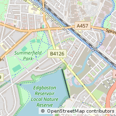 Map of Birmingham