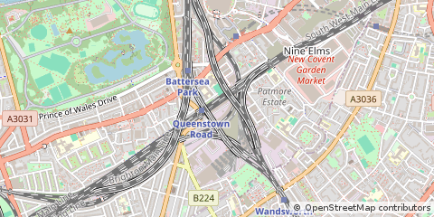 Map of Borehamwood