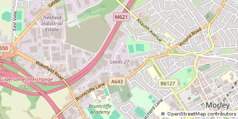 Map of Leeds