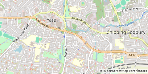 Map of Bristol